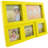 11.75" Yellow Multi-Sized Puzzled Collage Picture Frame
