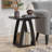 End Tables Living Room, Side Table Beside Sofa, Nightstand For Bedroom, Couch Side Table With Shelf, Modern End Table For Living Room, Black End Table Set Of 2