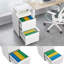 Makinzey 15.35'' Wide 2 -Drawer Mobile Steel File Cabinet