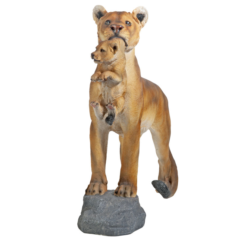 Animals Weather Resistant UV Resistant Polyresin Garden Statue