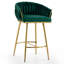 Ensemble de 2 tabourets de bar avec accoudoirs et repose-pieds-2114030016