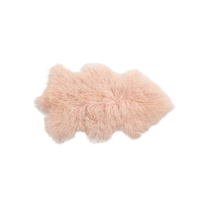 Single pelt Tibetan lamb rug