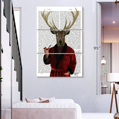 Deer In Smoking Jacket