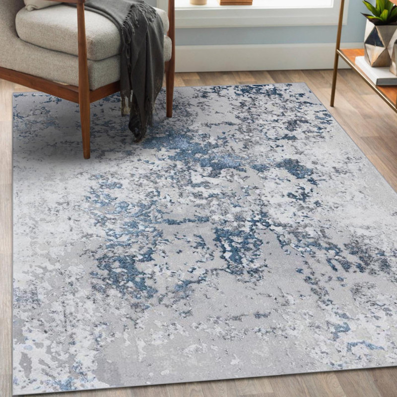 Abstract Indoor Rug, Rectangle 9' x 12'