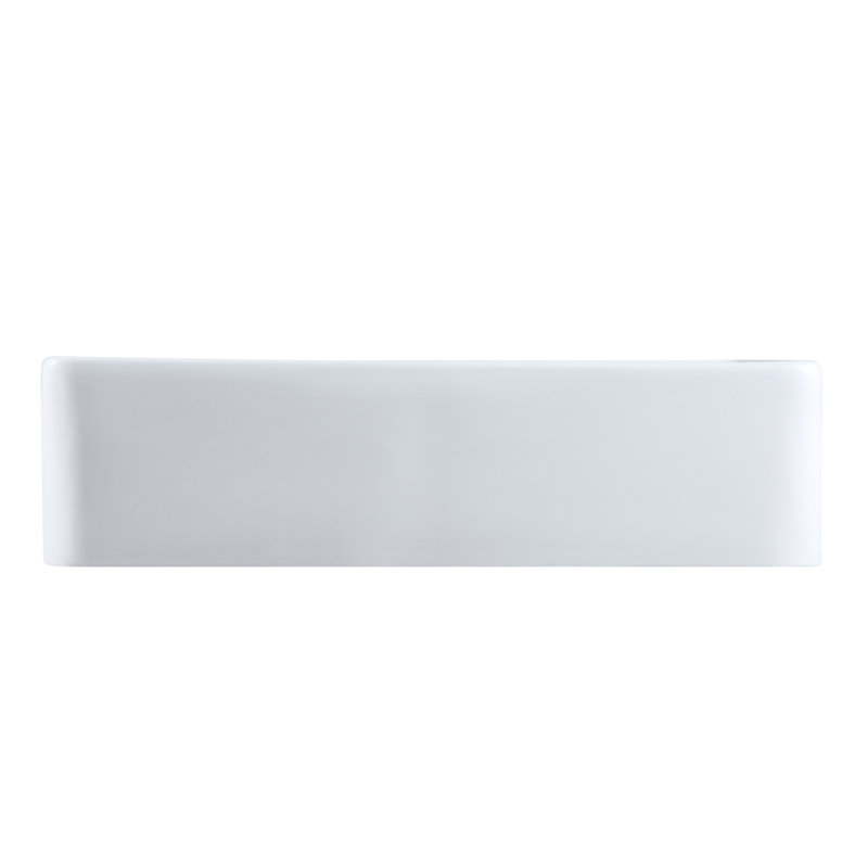 Évier en céramique 33 po L x 20 po l - Chaleur, antirouille et antirouille, crépine incluse, chaleur et teinture pour la cuisine