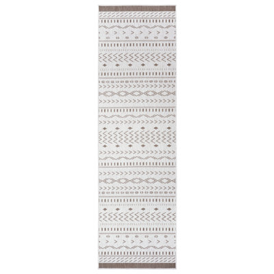 Kuba Woven Grey/Beige Rug