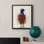 Toile encadrée de qualité supérieure Pheasant Splash 3 - prête à être accrochée-1434735650-1434735651