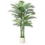 Adcock Artificial Palm Tree in White Planter-128604201