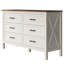 Commode à six tiroirs