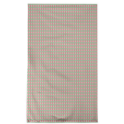 Serviette de thé à diamants fêtes