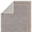 Tapis oriental brun / gris clair en polyester tissé à la machine Jeggar-1825271308