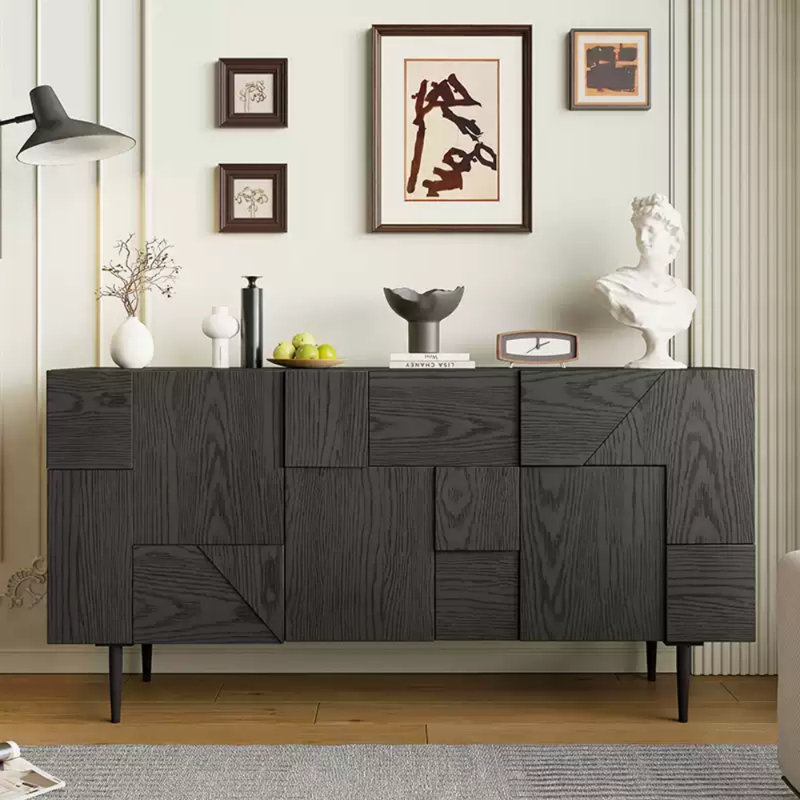 Buffet Simple Art, Noir