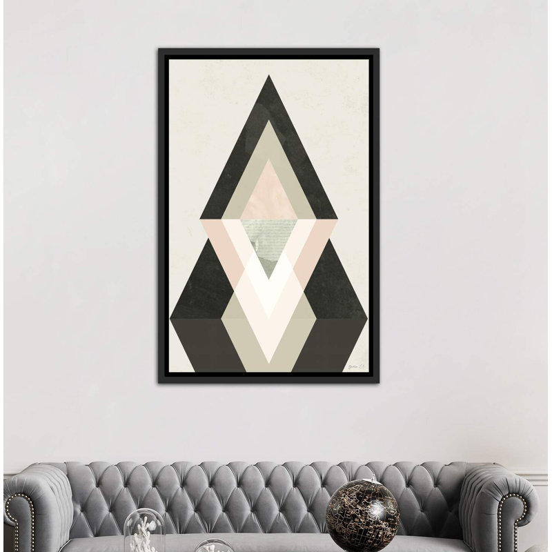 « montagnes à partir de montagnes ii » par green lili-impression sur image, H 60 po x l 40po x P 1,5 po
