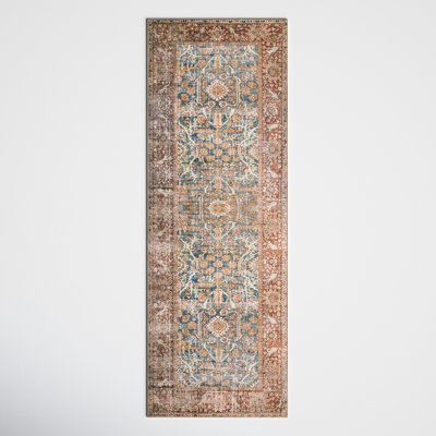 Pratt Ocean Rust Oriental Rug
