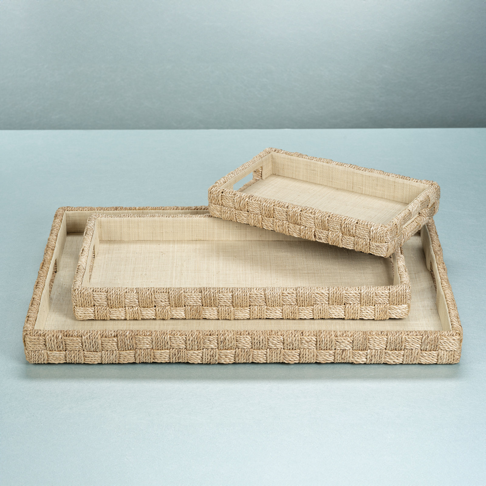 Hamburg Decorative Tray, 2" H x 10" W x 19.5" D
