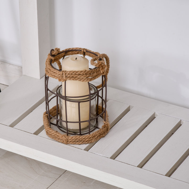 Console 47,25 po powellsville, Brun, Blanc