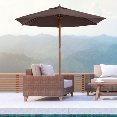 Aaliyah-Marie 250cm Market Parasol