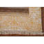 Tapis jaune moderne abstrait 3 x 5