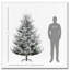 Arbre de Noël artificiel 7,5 pieds-282014697