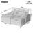 Modular Loveseat Sofa-1555376404