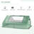 71"x55"x32" Greenhouse, Garden Plant Shelter, Zippered Entrance, Maintain Optimal Growth Atmosphere Outdoor Flower Greenhouse 71"x55"x32", Stable Steel Frame, Protected Cover, Promote And Health