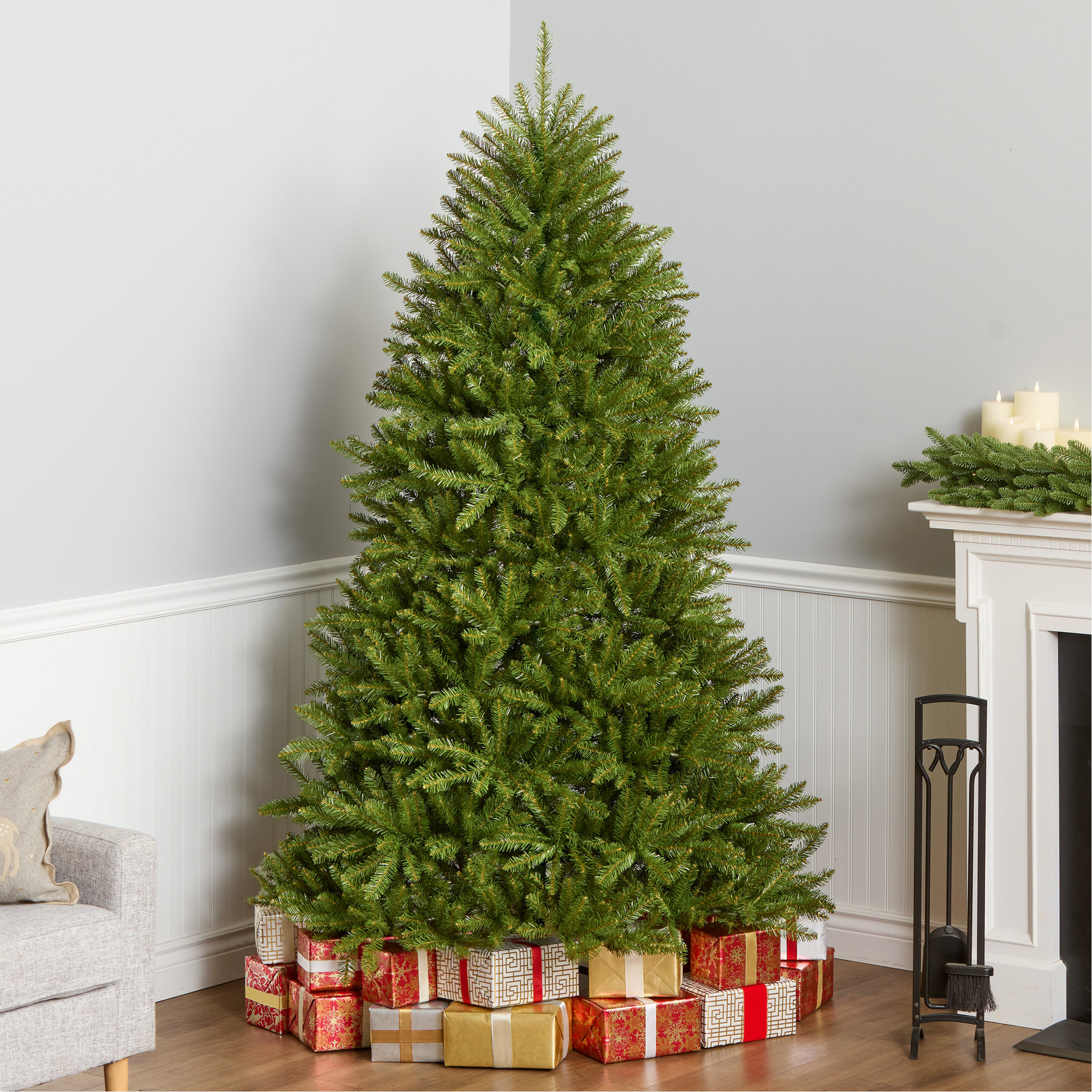 The Holiday Aisle® Dunhill Fir Tree, 7'