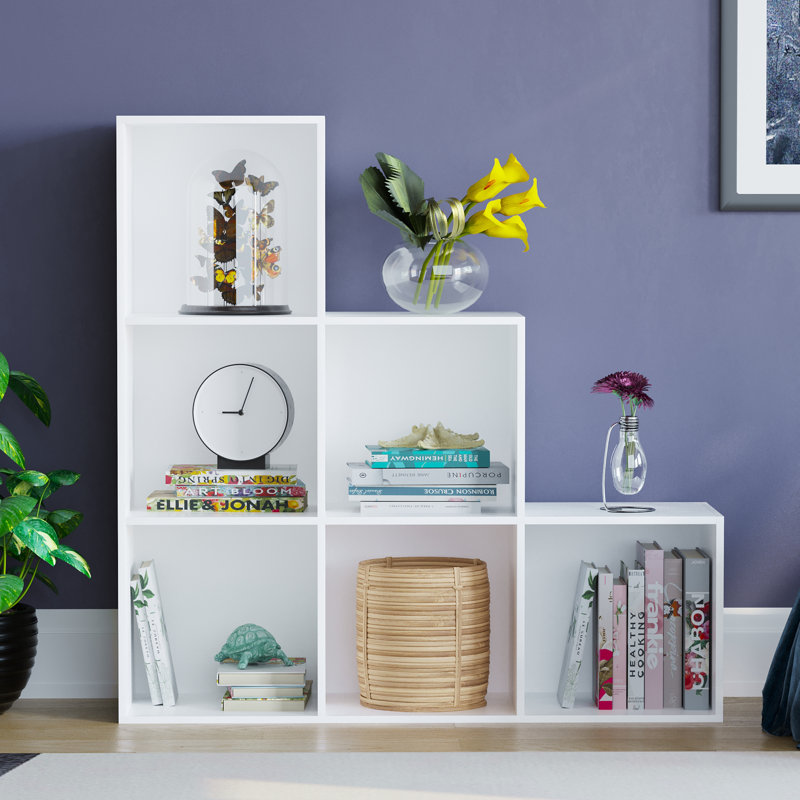 96.5cm H x 96.5cm W Bookcase, White