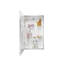 400 mm W 690 mm H Surface Mirrored Bathroom Cabinets with Mirror and 2 Adjustable Shelves