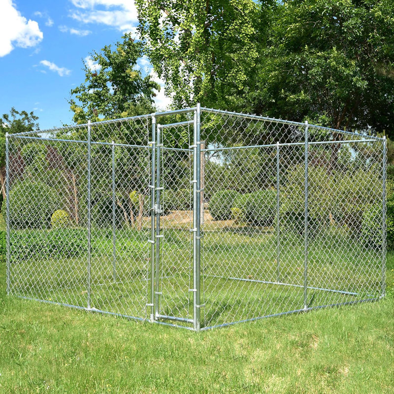 72'' H Metal Yard Kennel