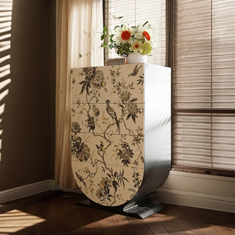Modern creative four drawer accent chest
