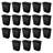 Sterilite Rectangular Wastebasket 5.5 Gallon Open Top Trash Bin, 18 Pack-108206251