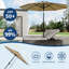 272cm Beach Parasol-462312989