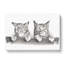 Cats by Thomas Hunter - Wrapped Canvas Drawing - Wrapped Canvas-55371961