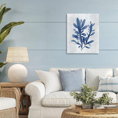Toile d'algues bleues, conception par Amber Sterling