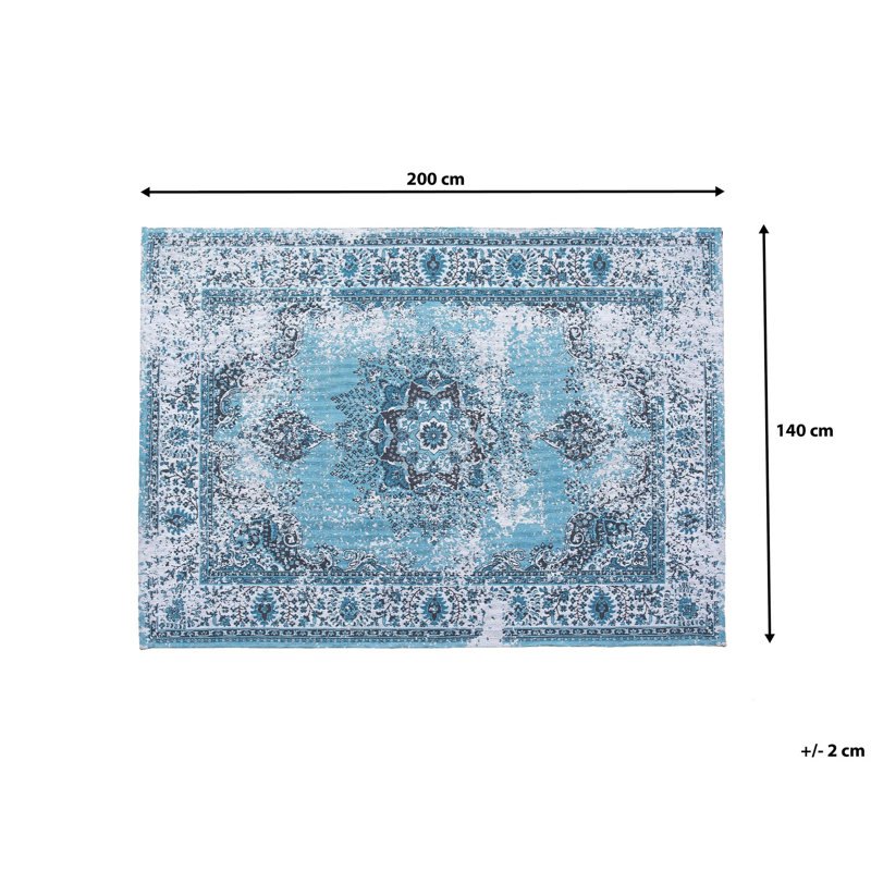 Amalia Oriental Cotton 140cm X 200cm Area Rug