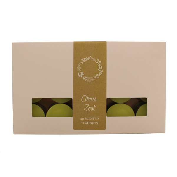 Citrus Scented Tealight Candle