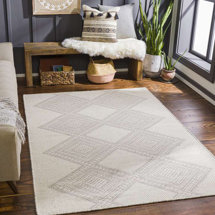 Acsa Wool Southwestern Indoor Rug