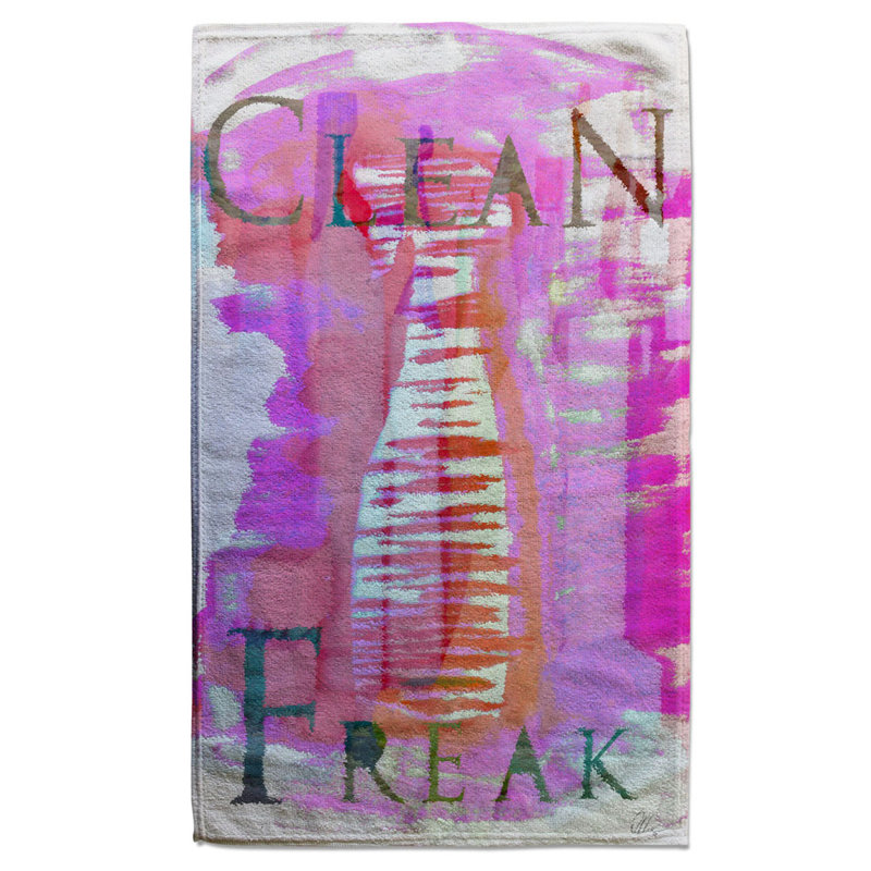 Nazmul Polyester Shower Curtain Set, Pink