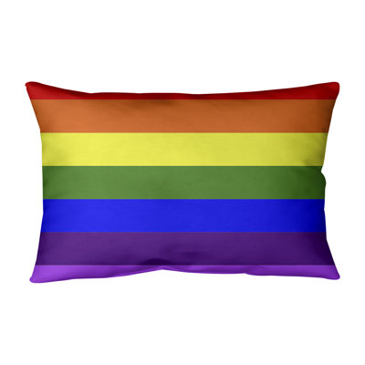 Flag Collection Pride Rectangular Pillow Cover and Insert