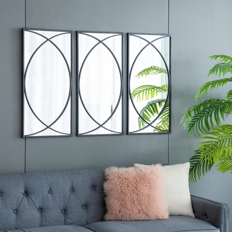 Miroirs muraux, décor de maison pour le salon, entrée de chambre à coucher