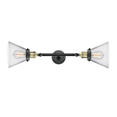 Cone 2 Light Bath Vanity Light