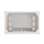 Bellshire 96" W Dual Vanity Set with 24" Make-Up Counter-1170179847-1170179866-1170179867