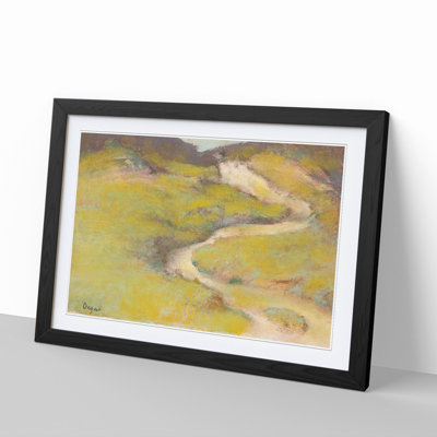 Pathway in a Field by Edgar Degas - Picture Frame Painting