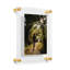 Clear UV-Grade Acrylic Modern Floating Picture Frame - Gold-27201311