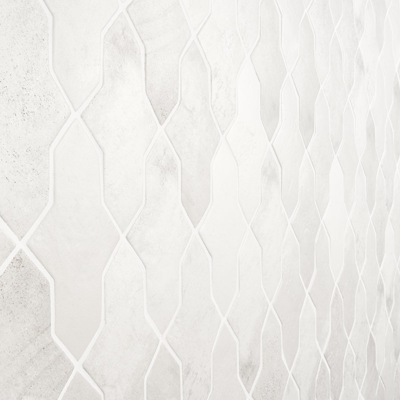 Souk 4.84 In. X 8.46 In. Terracotta Look Matte Porcelain Floor And Wall Tile (5.32 Sq. Ft. / Case), White