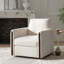 Fauteuil demi-tonneau pivotant en bois massif 31,25 W Nicha-1056186543