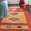 Tapis jaune bohémien Farrah-1844631075