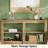 Side Table,Console Table,3-Tier Entryway Table