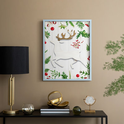 Reproduction encadrée - bois massif