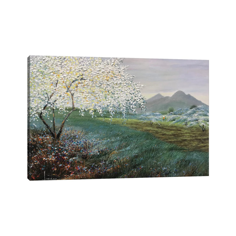 Cold Early Morning by Le Ngoc Quan - Floater Frame Gallery-Wrapped Canvas Giclée on Canvas, Wrapped Canvas